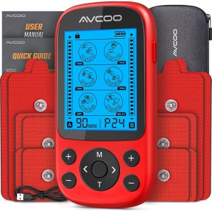 AVCOO Dual Channel Muscle Stimulator